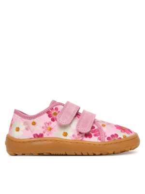 Kapcie Froddo Barefoot Canvas G1700440-9 S Różowy