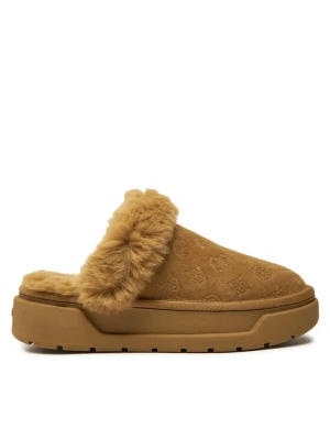 Kapcie Guess Unika3 FLFUK3 FAL06 Brązowy