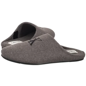 Kapcie Home Slipper Mule Granite Gray/Black HM0HM01931 PCG (CK703-a) Calvin Klein
