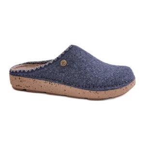 Kapcie Inblu ED000018 Navy niebieskie