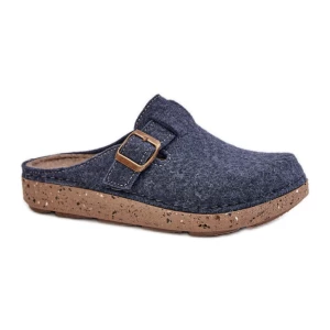 Kapcie Inblu ED000019 Navy niebieskie