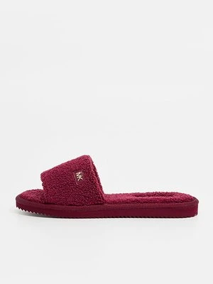 Kapcie Michael Kors ciemnoczerwony