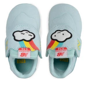 Kapcie New Balance CV574CHB Błękitny