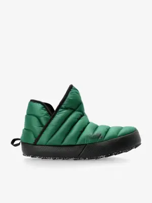 Kapcie ocieplane damskie The North Face Thermoball Traction Bootie - evergreen/tnf black