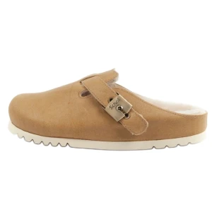 Kapcie Scholl Grace F310141171 beżowy