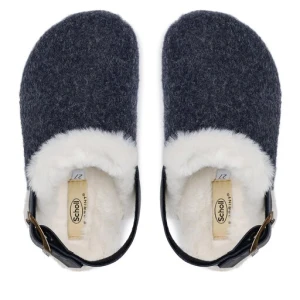 Kapcie Scholl Owl F30361 1040 270 Granatowy