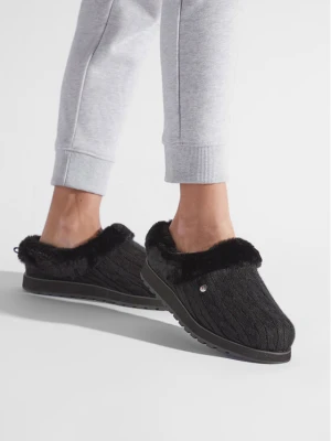 Kapcie Skechers BOBS Ice Angel 31204 / BBK Czarny