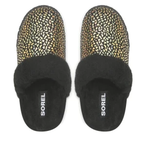 Kapcie Sorel Youth Nakiska™ Slide II NY4892 Czarny