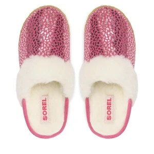 Kapcie Sorel Youth Nakiska Slide II NY4892 Różowy
