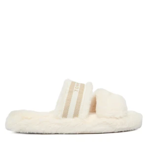 Kapcie Tommy Hilfiger Hilfiger Fur Slipper FW0FW08854 Biały