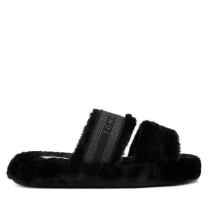 Kapcie Tommy Hilfiger Hilfiger Fur Slipper FW0FW08854 Czarny