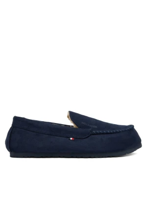 Kapcie Tommy Hilfiger M Driver House FM0FM05617 Granatowy