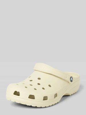 Kapcie z detalem z logo Crocs