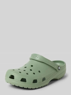 Kapcie z detalem z logo Crocs
