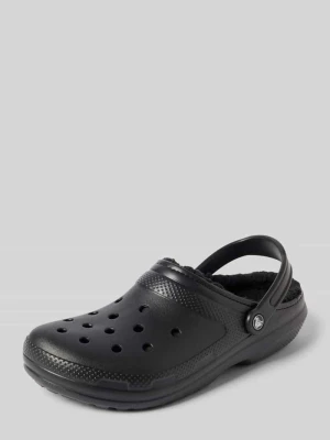 Kapcie z detalem z logo Crocs