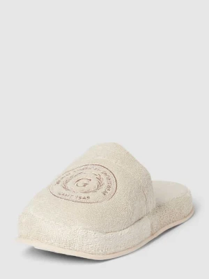 Kapcie z wyhaftowanym logo model ‘CREST’ Gant