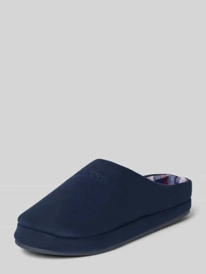 Kapcie z wyhaftowanym logo Tommy Hilfiger