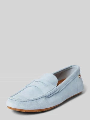 Kapcie z zamszu Tommy Hilfiger