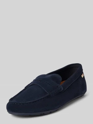 Kapcie z zamszu Tommy Hilfiger