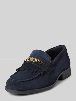 Kapcie z zamszu Tommy Hilfiger