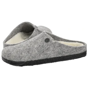 Kapcie Zermatt Rivet Shearling Light Gray 1015086 (BK335-a) Birkenstock