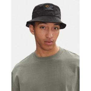 Kapelusz Alpha Industries Crew Bucket 116912 Czarny