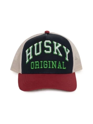 Kapelusz Baseballowy z Wielokolorowym Logo Husky Original