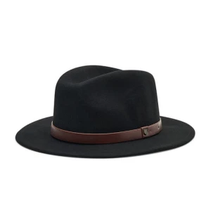 Kapelusz Brixton Messer Fedora 10763 Czarny