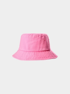 Kapelusz bucket hat damski - fuksja 4F