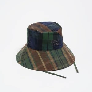 Kapelusz bucket patchwork krata bawełna BIMBA Y LOLA