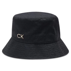 Kapelusz Calvin Klein Bucket Monogram Jacquard K60K610019 Czarny