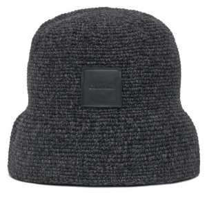 Kapelusz Calvin Klein Crochet Bucket LV04K5064G Czarny
