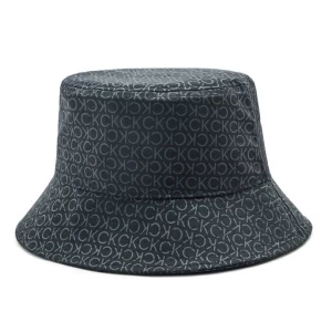 Kapelusz Calvin Klein Elevated Patch Bucket Mono K50K510484 Czarny