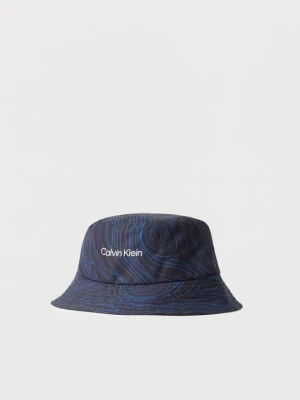 Czapka z daszkiem Calvin Klein granatowy
