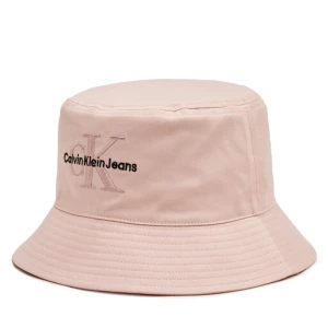 Kapelusz Calvin Klein Jeans Monogram Bucket Hat K60K611029 Peach Blush 0JW