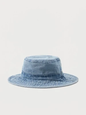 Kapelusz Coccinelle jasnoniebieski denim