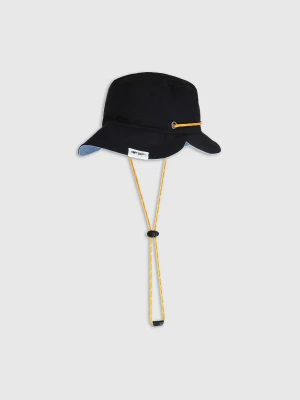 Kapelusz dwustronny bucket hat uniseks - niebieski 4F