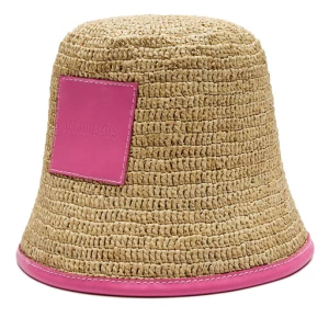 Kapelusz JACQUEMUS Cappello 245AC642 Beżowy