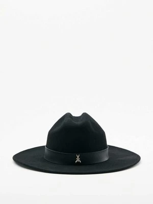 Kapelusz kowbojski z filcu z łańcuszkiem PATRIZIA PEPE