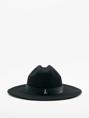 Kapelusz kowbojski z filcu z łańcuszkiem PATRIZIA PEPE