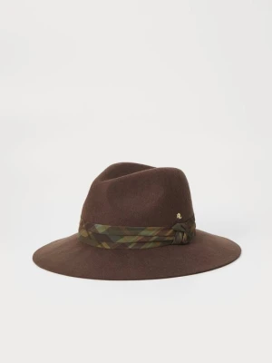 Kapelusz Lauren Ralph Lauren ciemnobrązowy