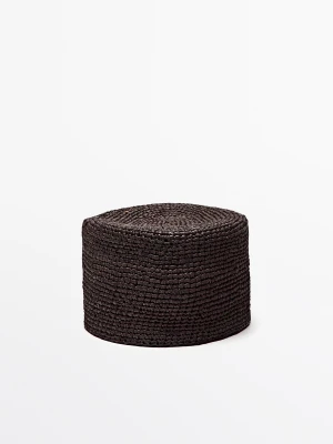 Kapelusz Pillbox Z Rafii - Opalony - Massimo Dutti - Female