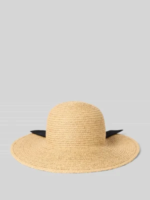 Kapelusz słomiany z kokardą model ‘Raffia’ Loevenich