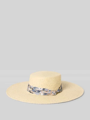 Kapelusz słomiany z opaską model ‘SUNHAT’ Lauren Ralph Lauren
