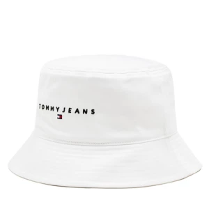 Kapelusz Tommy Jeans Tjm Linear Logo Bucket Hat AM0AM12895 Biały