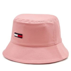 Kapelusz Tommy Jeans Tjw Elongated Flag Bucket Hat AW0AW16381 Różowy