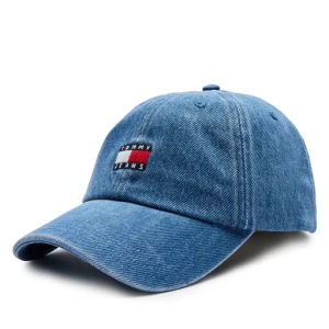 Kapelusz Tommy Jeans Tjw Heritage Cap Denim AW0AW16382 Niebieski