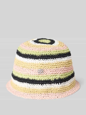 Kapelusz typu bucket z aplikacją z metką model 'CALANTHA-RA' HUGO