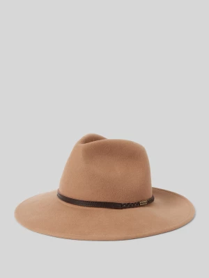 Kapelusz wełniany z opaską model ‘FEDORA’ Barbour