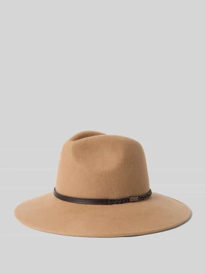 Kapelusz z czystej wełny Barbour Camel